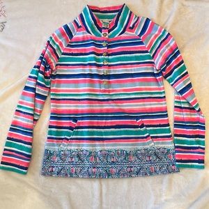 Lilly Pulitzer pop over size large. Multiple colors